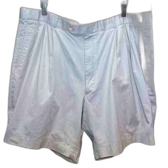 Reyn Spooner Pleated Cotton Shorts Sz 42 - Picture 2 of 8